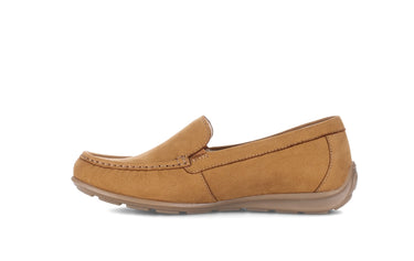Mocassins marron en velours