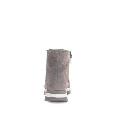 Bottines marron en cuir