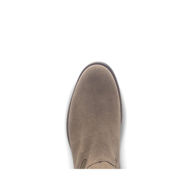 Bottes taupes en nubuck