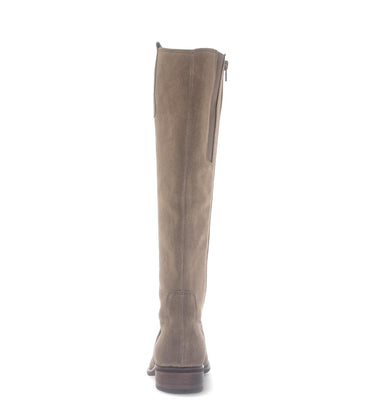 Bottes taupes en nubuck