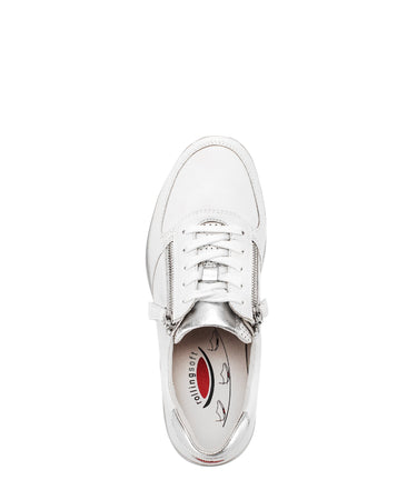 Baskets blanches en cuir