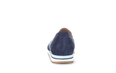 Ballerines bleues en nubuck
