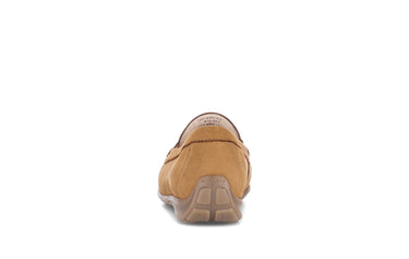 Mocassins marron en velours