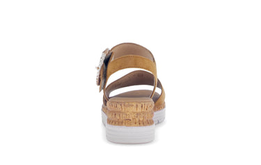 Sandales marron en nubuck