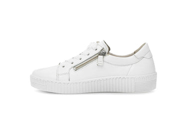 Baskets blanches en cuir