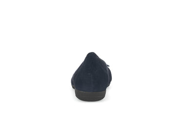 Ballerines bleues en velours